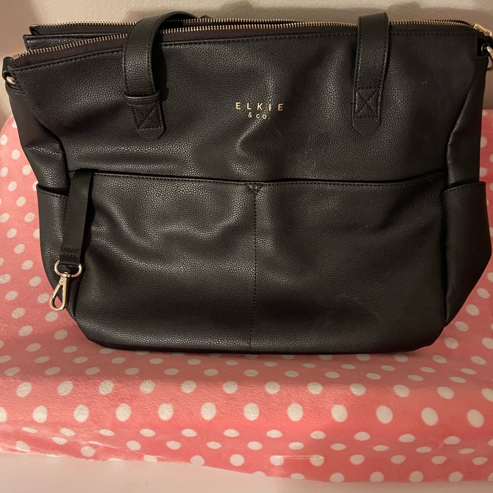 Elkie &co diaper bag